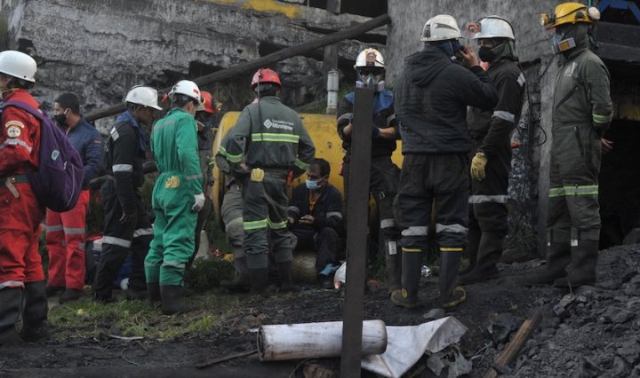 Seven people have died so far in a coal mine explosion in Colombia