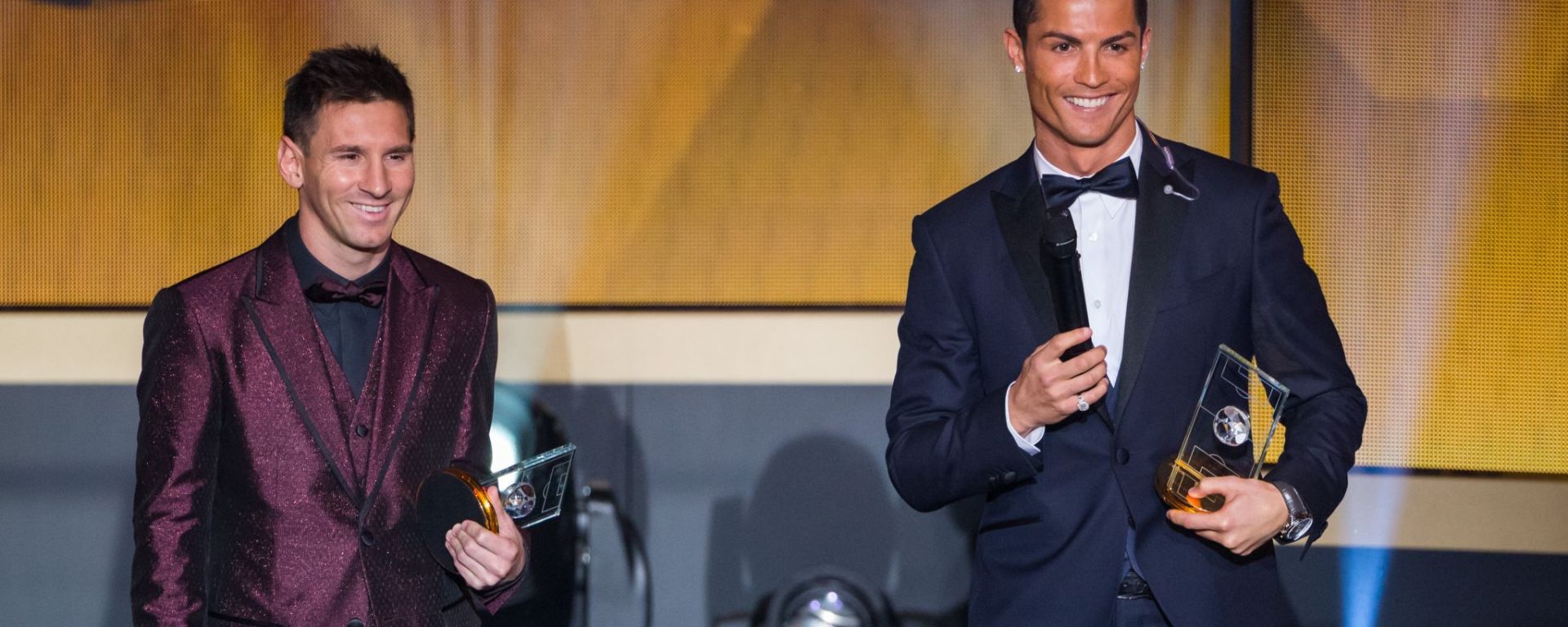 Ronaldo declares an end to rivalry with Messi