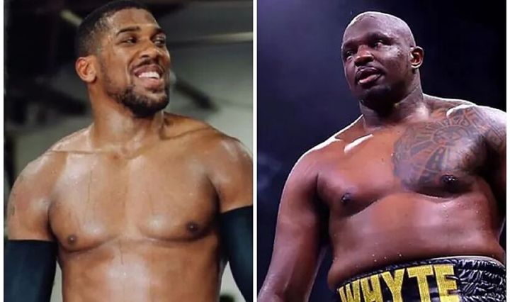 Anthony Joshua confident he'll beat Dillian Whyte