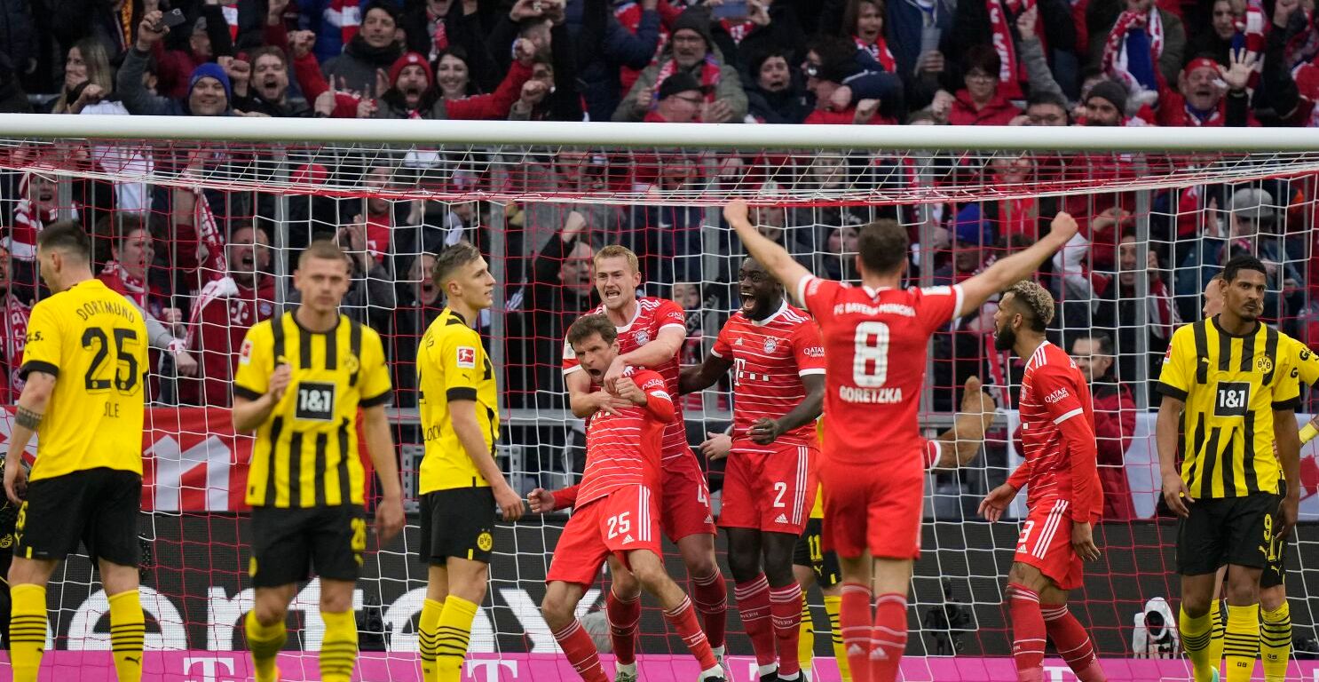 Bayern Munich's last minute triumph seals Bundesliga title as Dortmund's drought continues