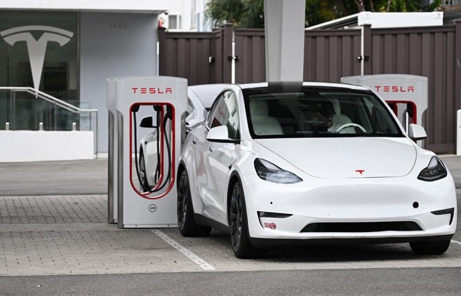 Tesla reports profit drop on price cuts, lower vehicle sales