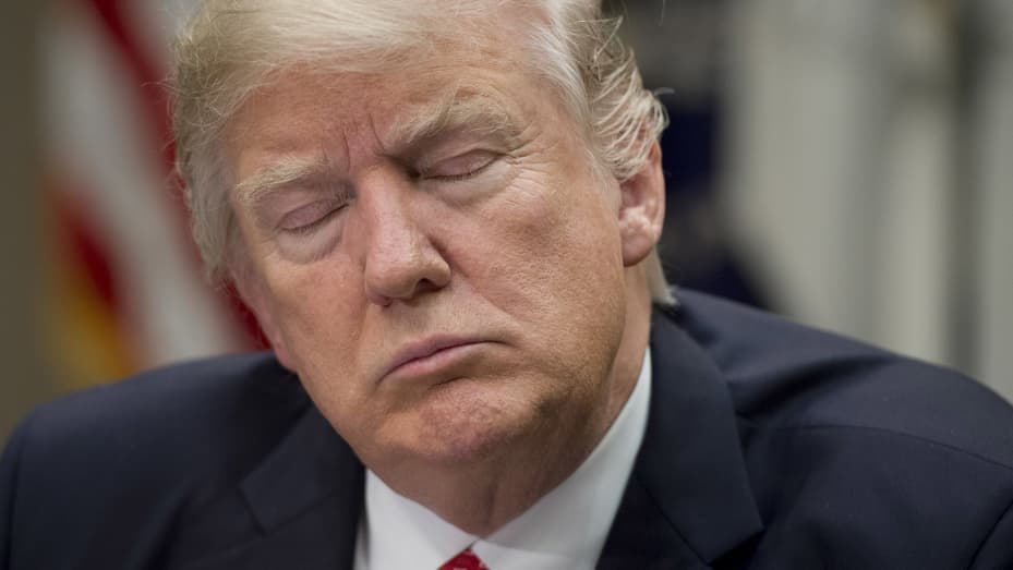 Trump reportedly slept off on first day of his criminal trial