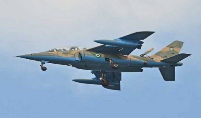 NAF airstrike destroys gun truck and neutralizes 8 terrorists in Borno