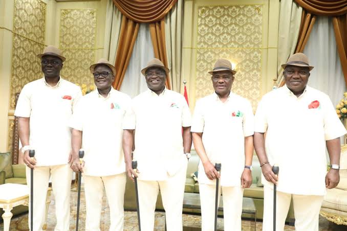 G-5 governors hold talks with Tinubu at Aso Rock