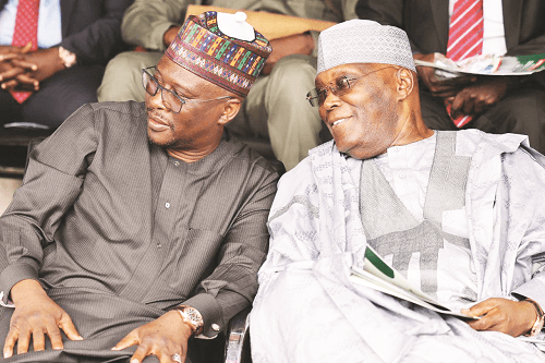 Atiku congratulates Fintiri on his re-election and expresses optimism about reclaiming another mandate