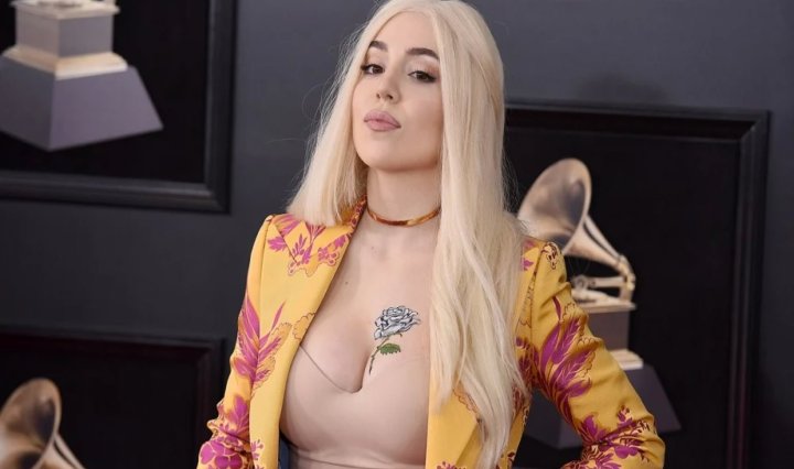Singer Ava Max slapped onstage during live performance