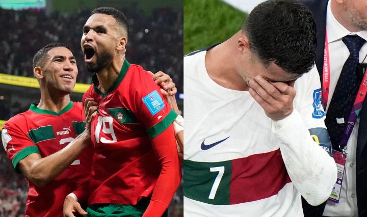Moroccan footballer Sofiane Boufal admits to enjoying seeing Cristiano Ronaldo's tears at the World Cup