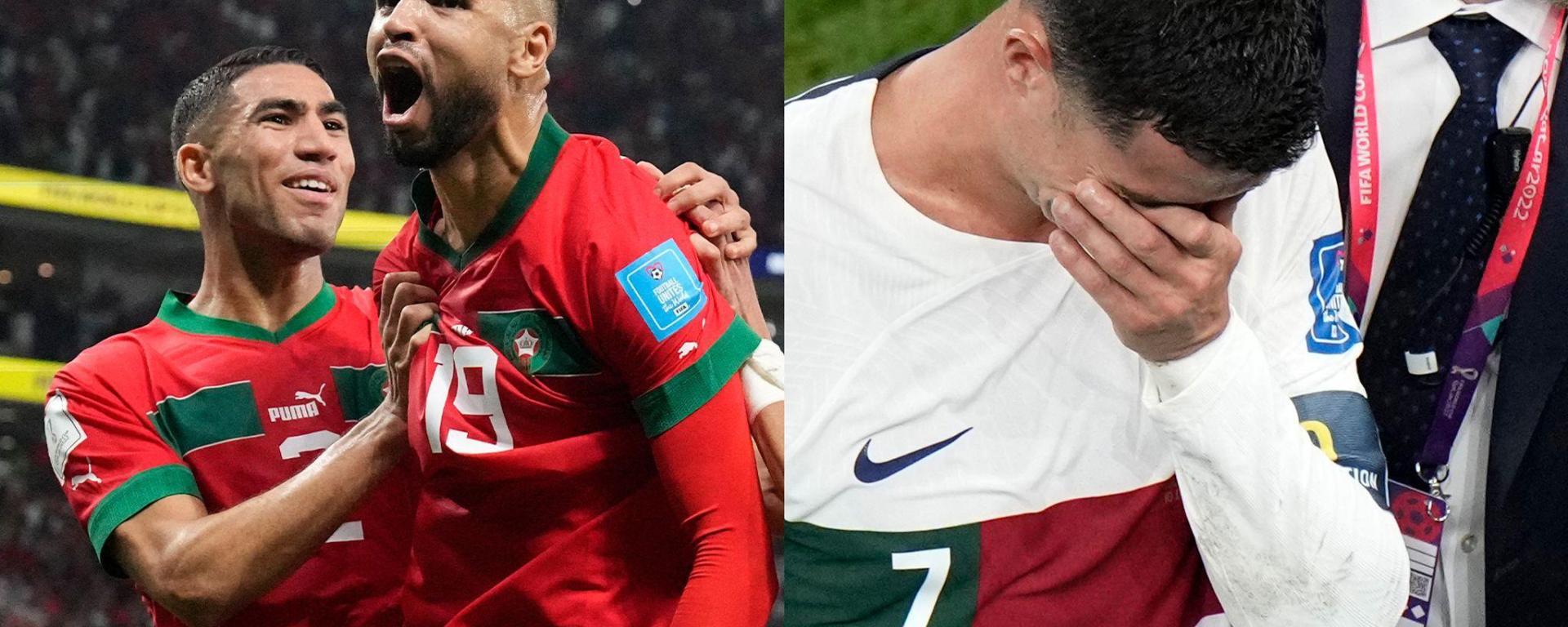 Moroccan footballer Sofiane Boufal admits to enjoying seeing Cristiano Ronaldo's tears at the World Cup