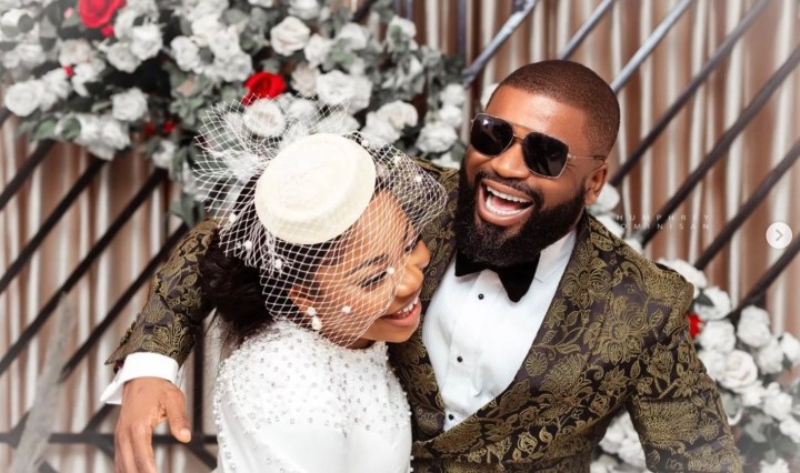 Gospel singer Mercy Chinwo and husband celebrate arrival of their first child