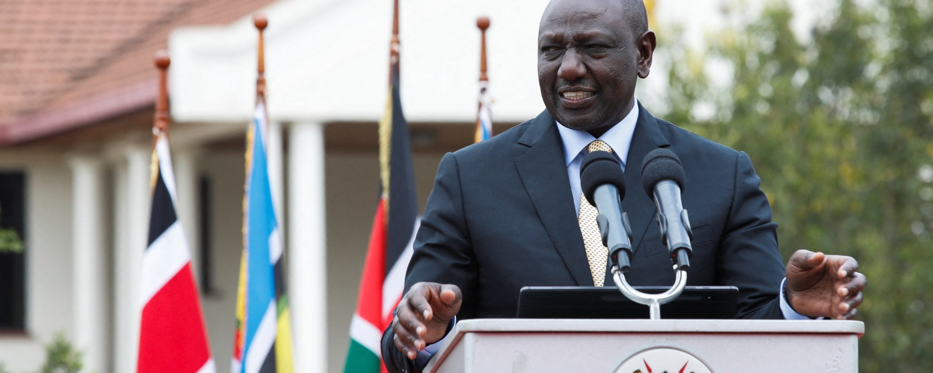 Kenyan president William Ruto lands in China for belt and road forum