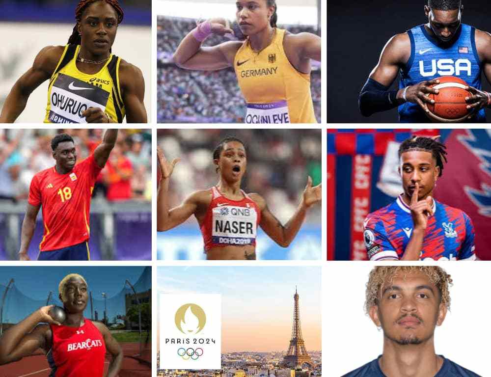Nigerians who won medals for other nations at Paris 2024 Olympics