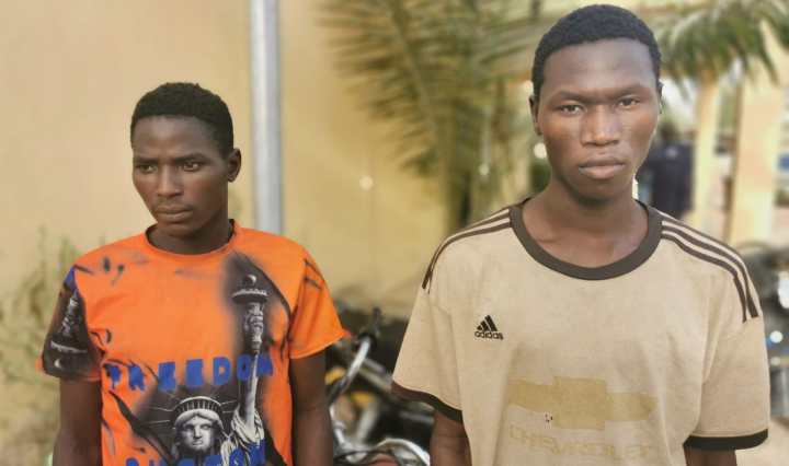 Bauchi State Police arrest two suspects who murdered an Okada rider and stole his bike
