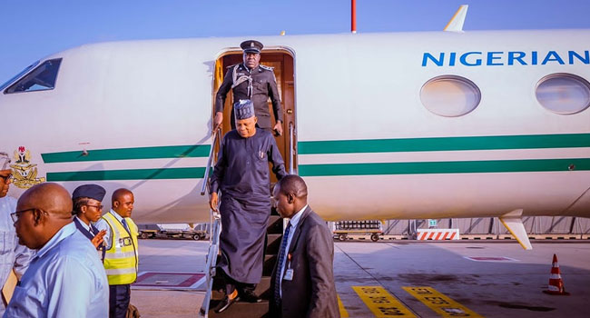 Vice president Shettima cancels US trip due to aircraft malfunction