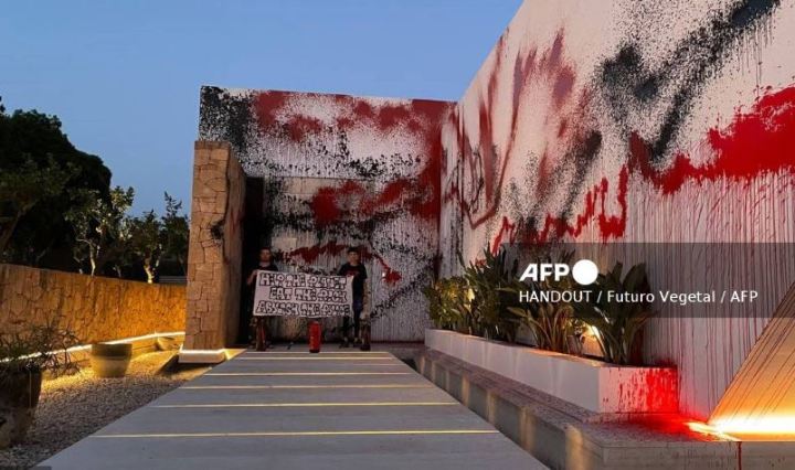 Messi’s mansion vandalised by climate activists