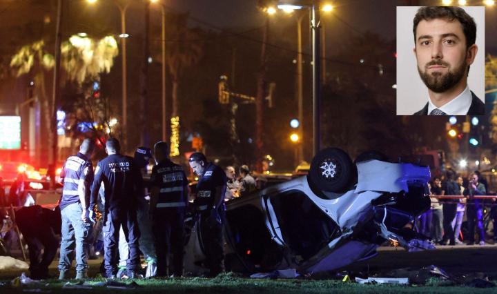 Tourist killed, seven wounded in suspected car-ramming attack in Tel Aviv