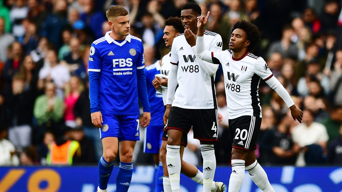 Leicester face relegation threat after 5-3 loss to Fulham