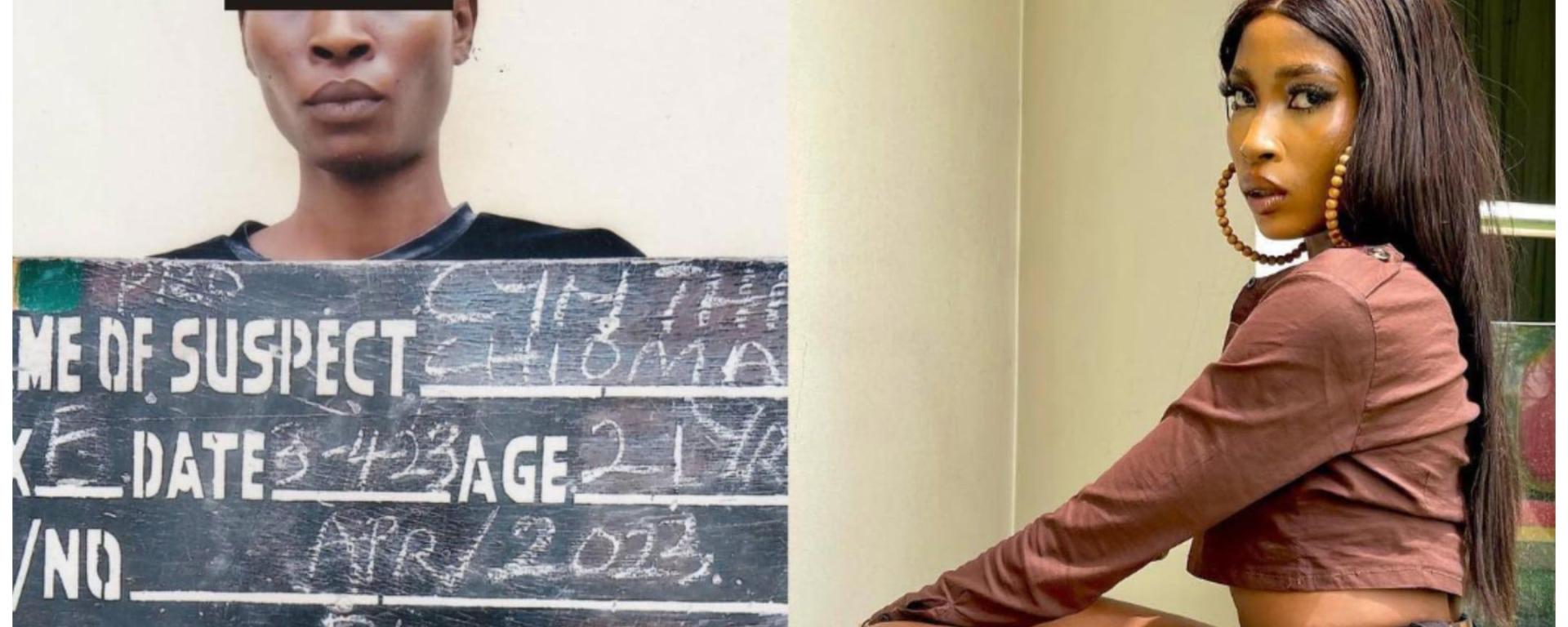 Police in Lagos arrest 21 year old Cynthia Atuonah for defrauding German lover of $2m