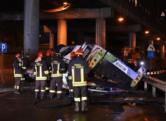 Tragic bus accident in Venice claims 21 lives, including children