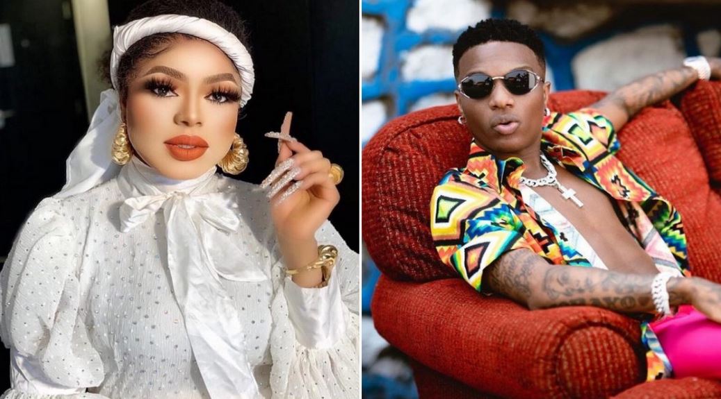 Bobrisky confesses to having a massive crush on Wizkid