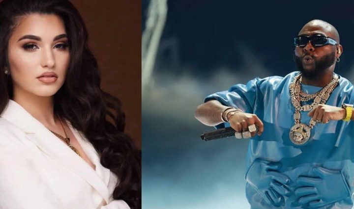 American Singer Enisa re-follows Davido after losing 25,000 Nigerian followers