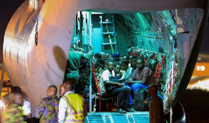 Kenya receives first batch of evacuees from Sudan