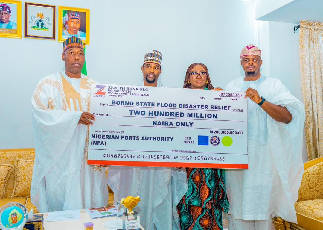 NPA donates N200m to Borno flood victims